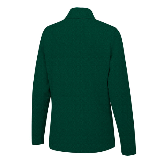 PING Ladies Half-Zip Ribbed Golf Fleece for Thermal Warmth