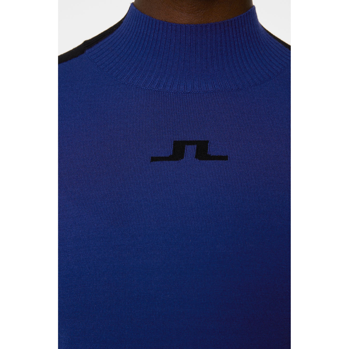 J.Lindeberg Ladies Knitted Sweater with Ribbed Detailing - Last One Medium Only Left