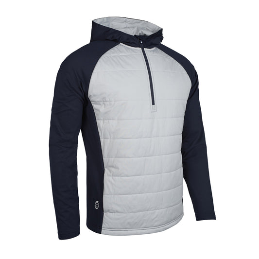 Sunderland Mens Thermal Hooded Hybrid Jacket with Water Repellent Finish