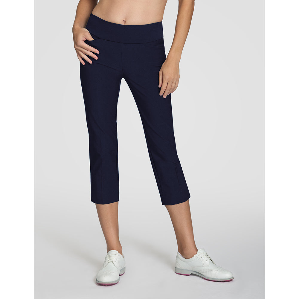 Tail Ladies Slim Fit Pull-On Capris with UPF50 in Night Navy