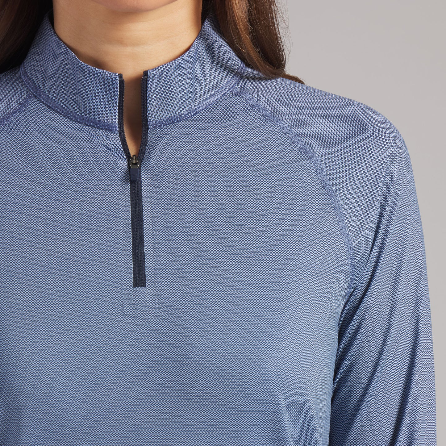 Puma Golf Zip Neck Top for Lightweight Comfort and Effortless Movement