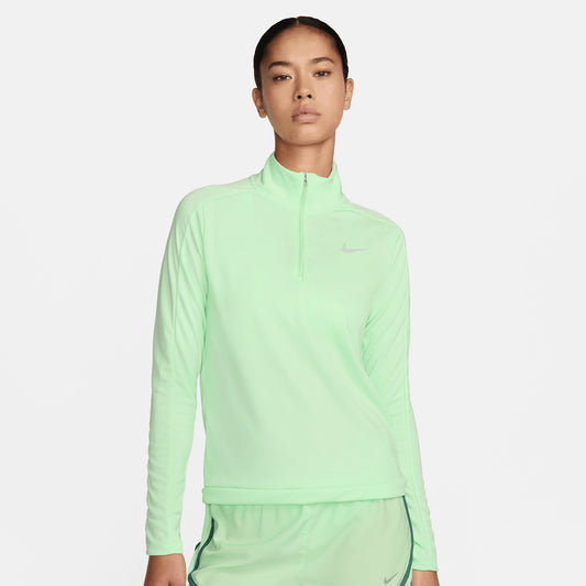 Nike Ladies Dri-FIT Long Sleeve Top in Vibrant Green