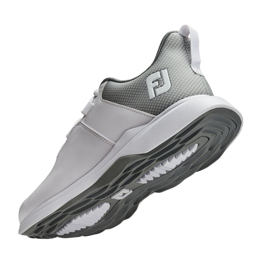 FootJoy Women's Wide Fit ProLite Golf Shoes in White, Grey & Light Grey