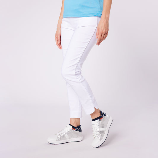 Swing Out Sister Ladies Core White 7/8 Golf Trousers