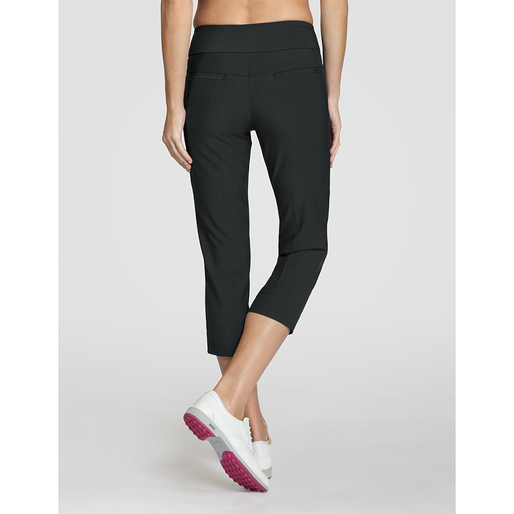 Tail Ladies Slim Fit Pull-On Capris with UPF50 in Black