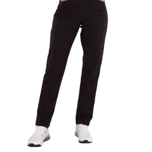 Abacus Ladies Warm Waterproof Trousers with Brushed Inner in Black