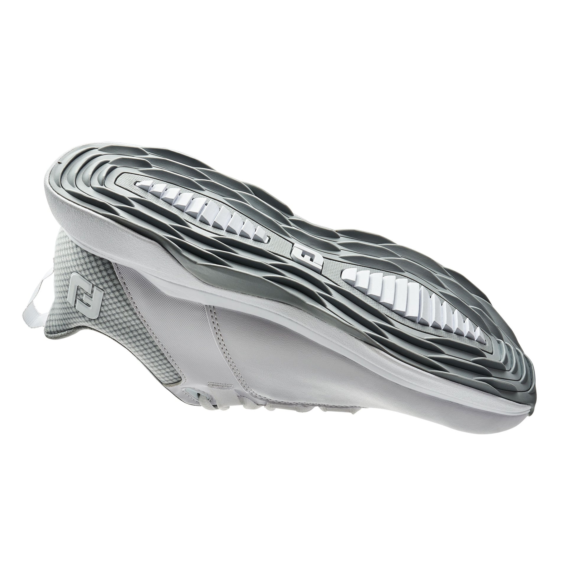 FootJoy Women's Wide Fit ProLite Golf Shoes in White, Grey & Light Grey