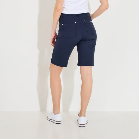 Abacus Ladies Elite City Shorts in Navy