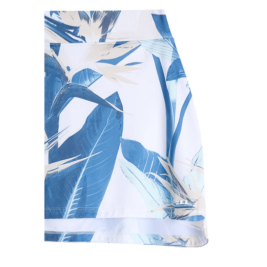 J.Lindeberg Ladies Pull-On Print Skort - Designed for Confident Movement