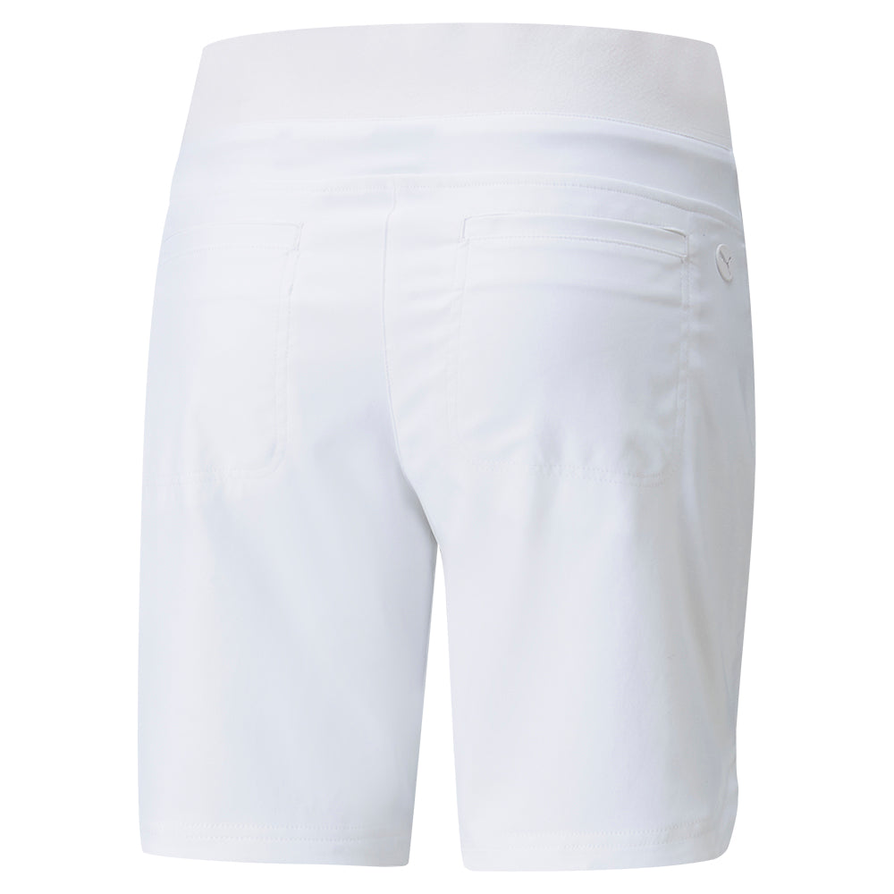 Puma Ladies Bright White Bermuda Shorts with UPF50