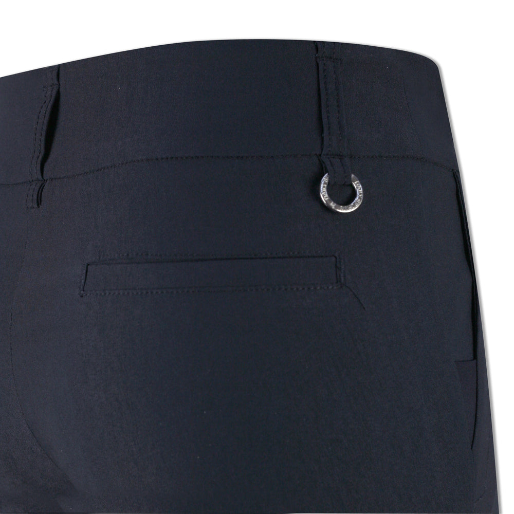 Daily Sports Ladies Shorter-Length Pull-On Golf Shorts in Dark Navy Blue