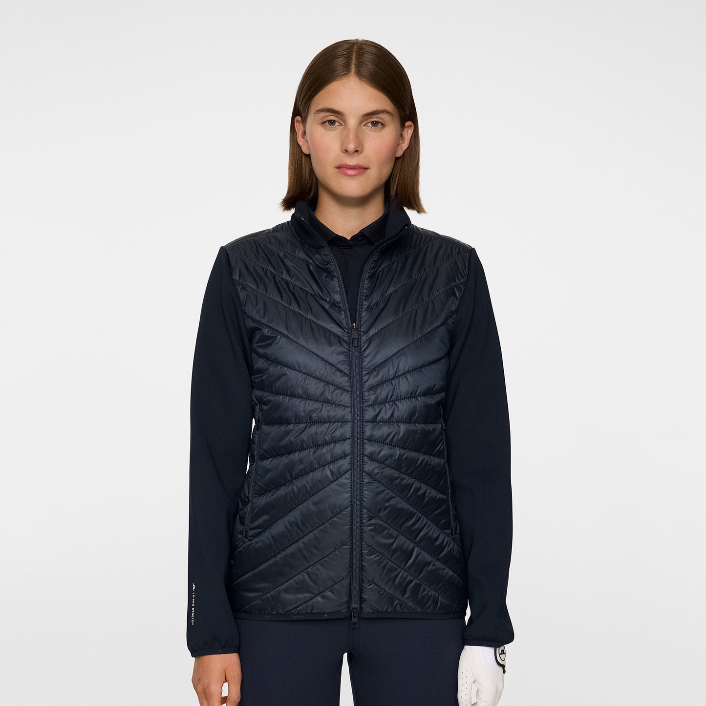 J.Lindeberg Ladies Primaloft Hybrid Jacket in Navy