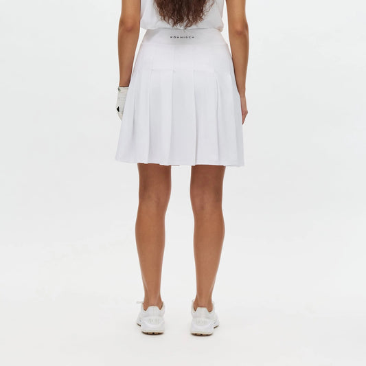Rohnisch Ladies Long Pleated Skort for Flattering Coverage with Refined, Feminine Style