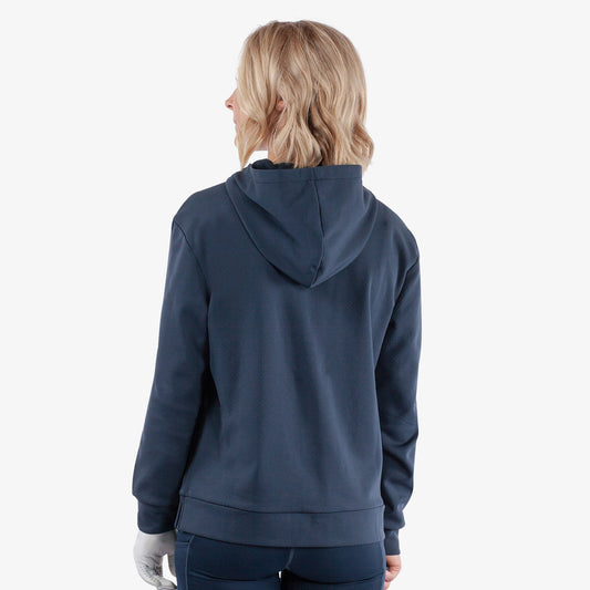 Galvin Green Ladies Navy Insulating Hooded Sweatshirt for Ultimate Game-Day Comfort