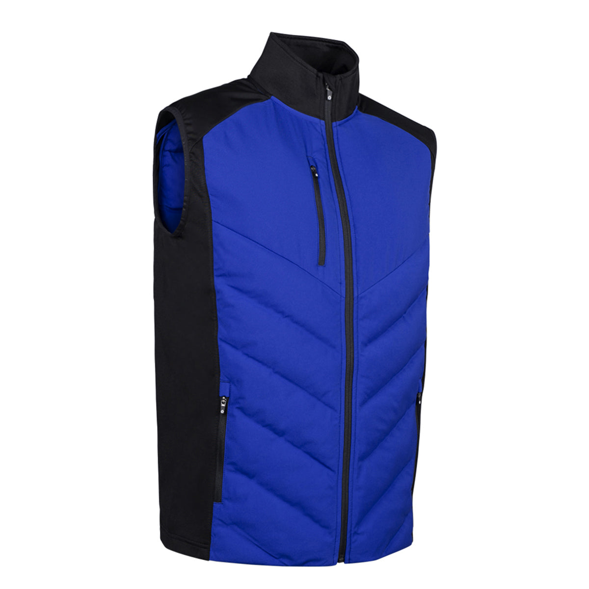 Sunderland Mens Thermal Gilet with Contrast Stretch Side Panels and a Water Repellent Finish