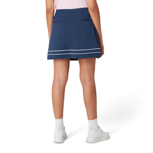 Original Penguin Ladies Pull-On Navy Skort with Contrast Piping