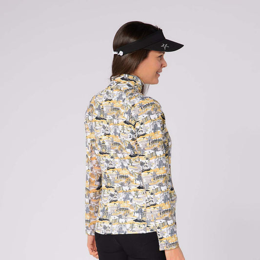 Swing Out Sister Ladies Standout Lightweight Top - Perfect for Golf & Activewear