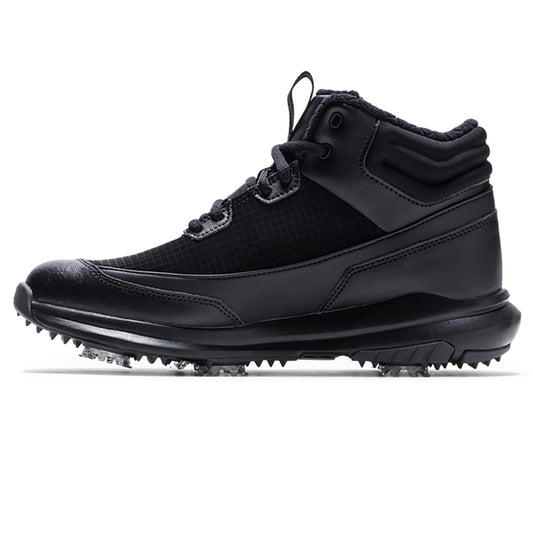 FootJoy Ladies Wide Fit Waterproof Ankle Boots with Thermal Lining in Black