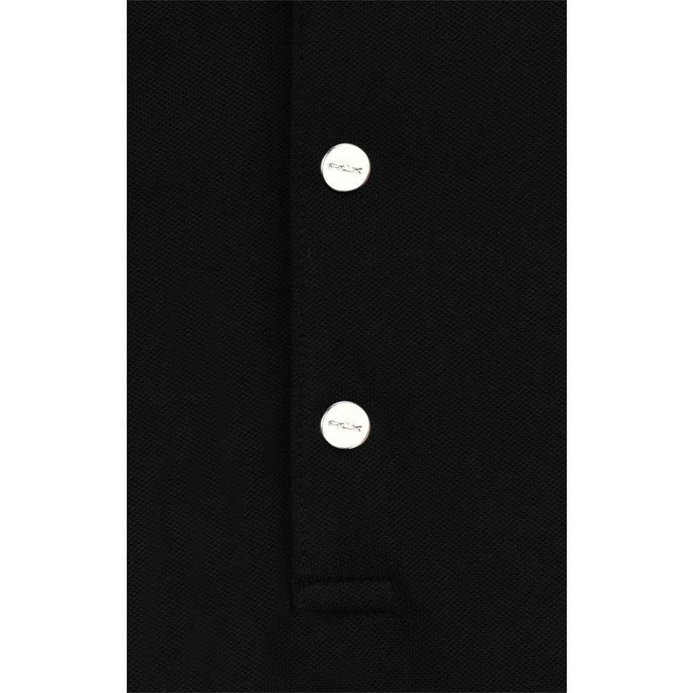 Ralph Lauren Ladies Short Sleeve Pique Polo in Polo Black