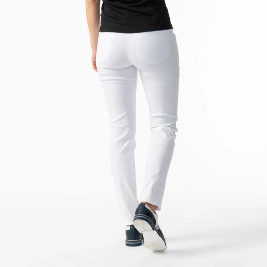 Daily Sports Ladies Pull-On White Golf Trousers