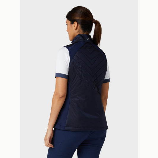 Callaway Ladies Primaloft Lightweight Quilted Gilet in Peacoat