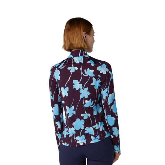 Callaway Womens Golf Top with Bold Floral Print Design