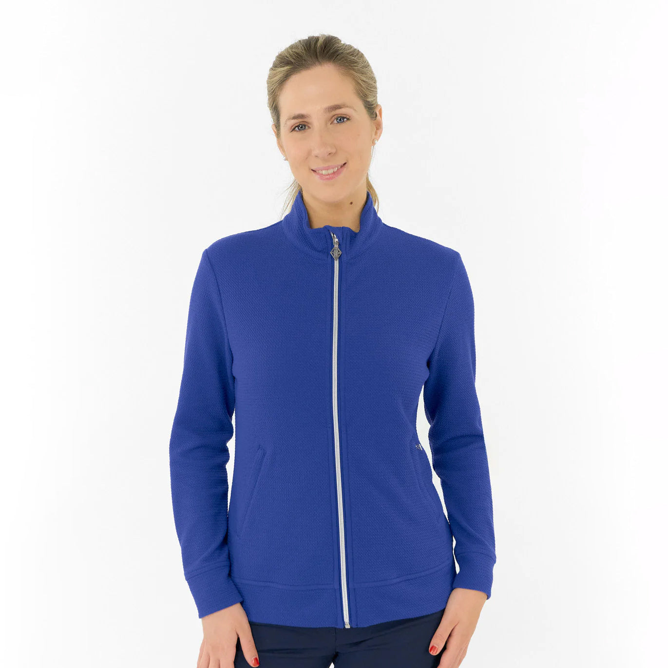 Pure Ladies Textured Jacket – Refined Texture Meets All-Season Performance