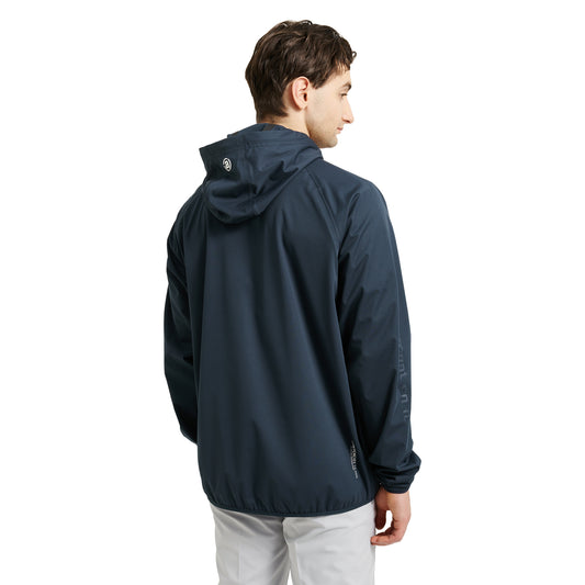 Abacus Mens Navy Bounce Waterproof Hoodie