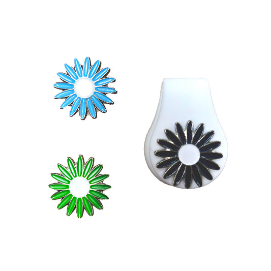 Swing Out Sister Daisy Ball Marker and Flexi Clip Set