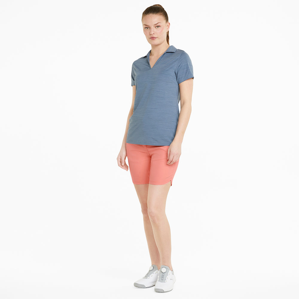 Puma Ladies Carnation Pink Bermuda Shorts - Last Pair Size Small Only Left