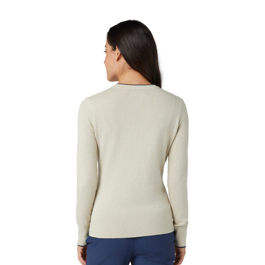 Original Penguin Ladies Cotton Blend Crew Neck Sweater