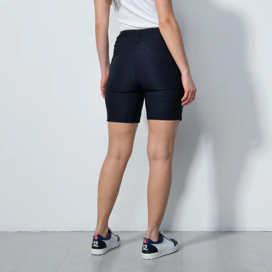 Daily Sports Ladies Shorter-Length Pull-On Golf Shorts in Dark Navy Blue