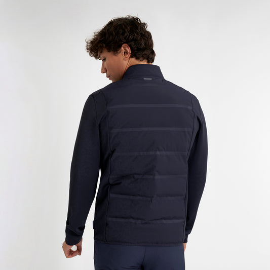 Calvin Klein Mens Hybrid Jacket in Navy