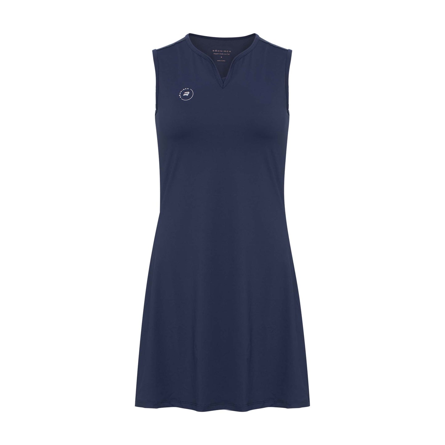 Rohnisch Ladies Sleeveless Golf Dress in Navy with a Fabulous Shaped Fit & Cooling Comfort