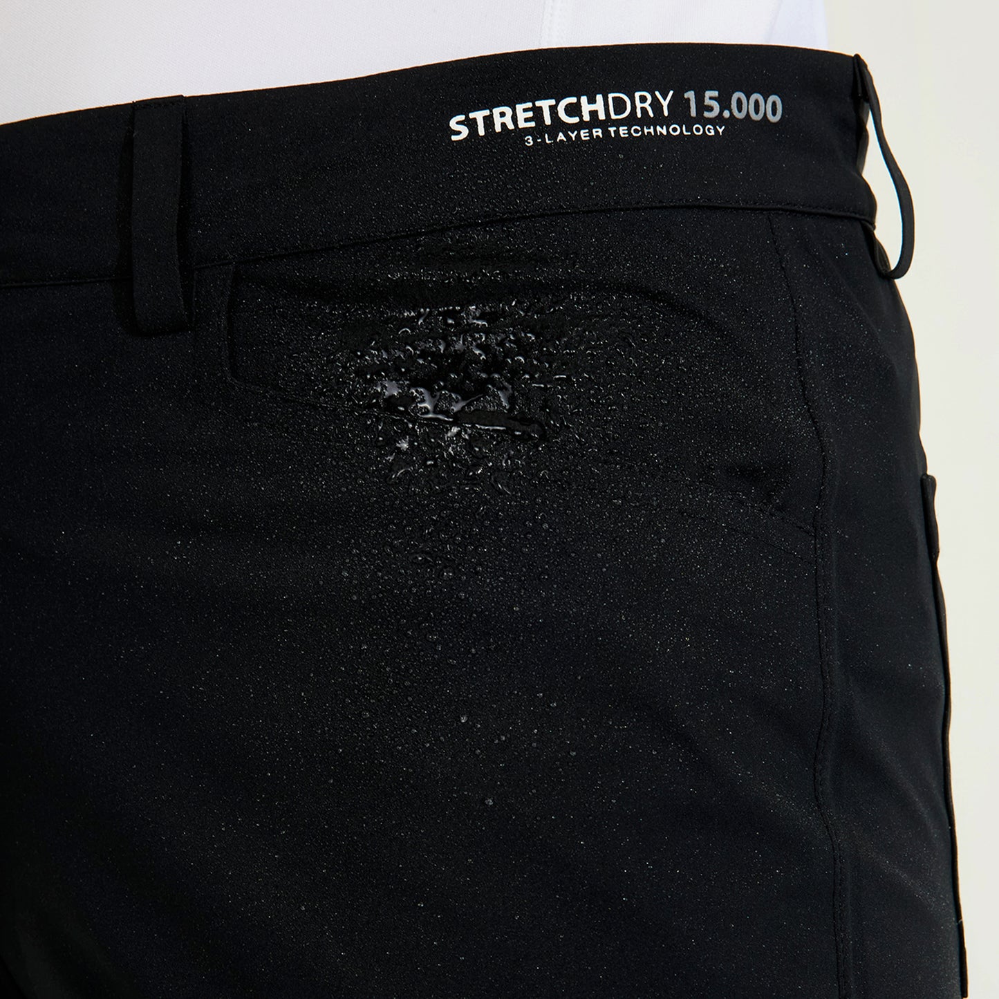 Abacus Ladies Bounce Rain Waterproof Trousers in Black