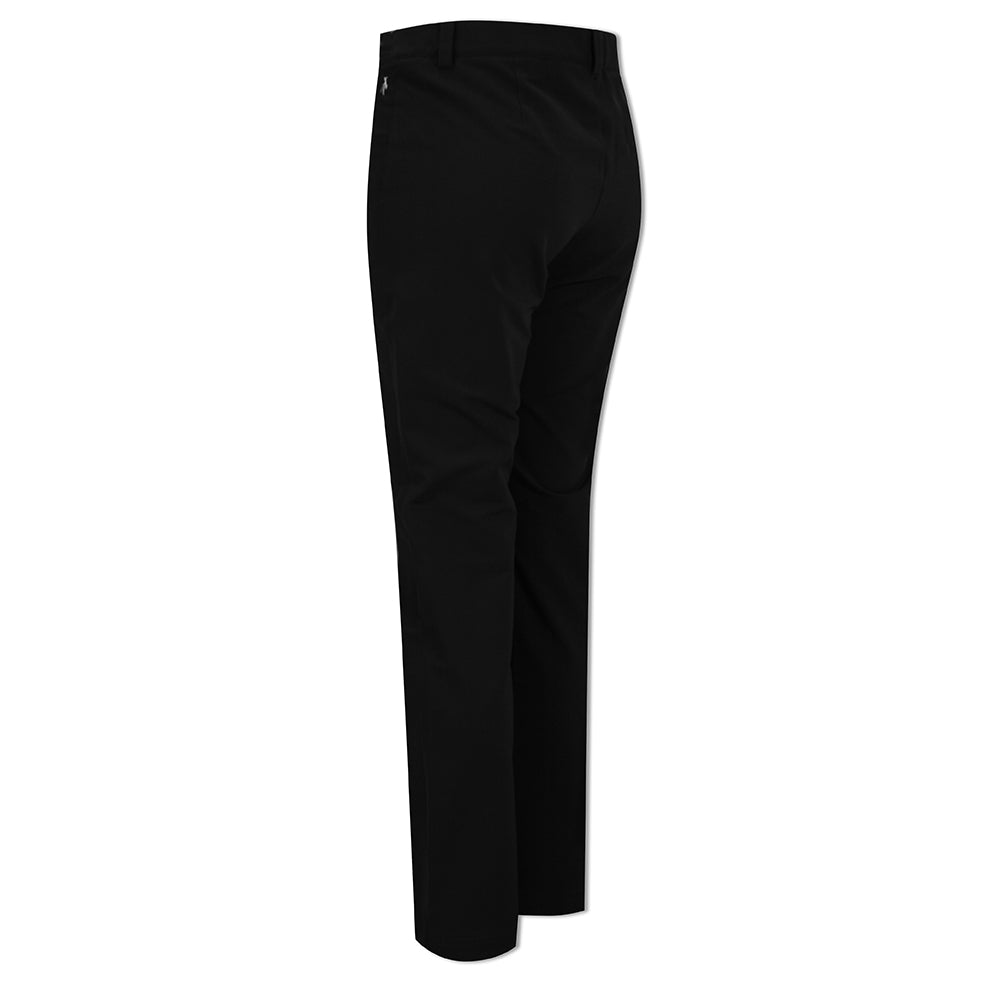 Green Lamb Luxe Thermal 4-Way Stretch Trouser in Black