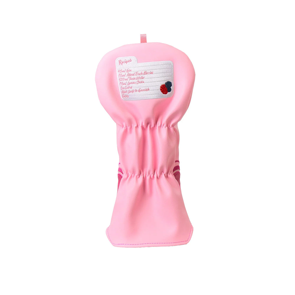 Surprizeshop Cocktail-Inspired Driver Headcover for Ladies β Fashionable Golf Club Protection