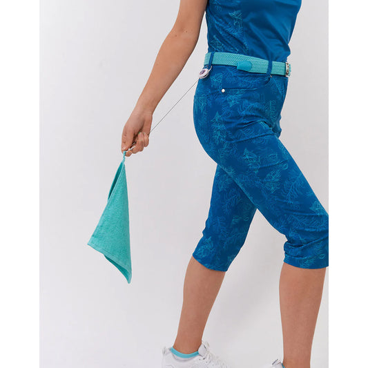 Surprizeshop Ladies Retractable Lady Golfer Golf Towel