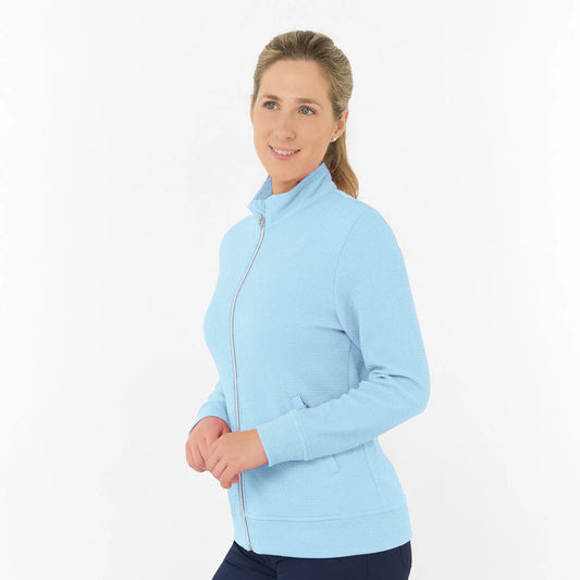 Pure Ladies Textured Jacket – Refined Texture Meets All-Season Performance