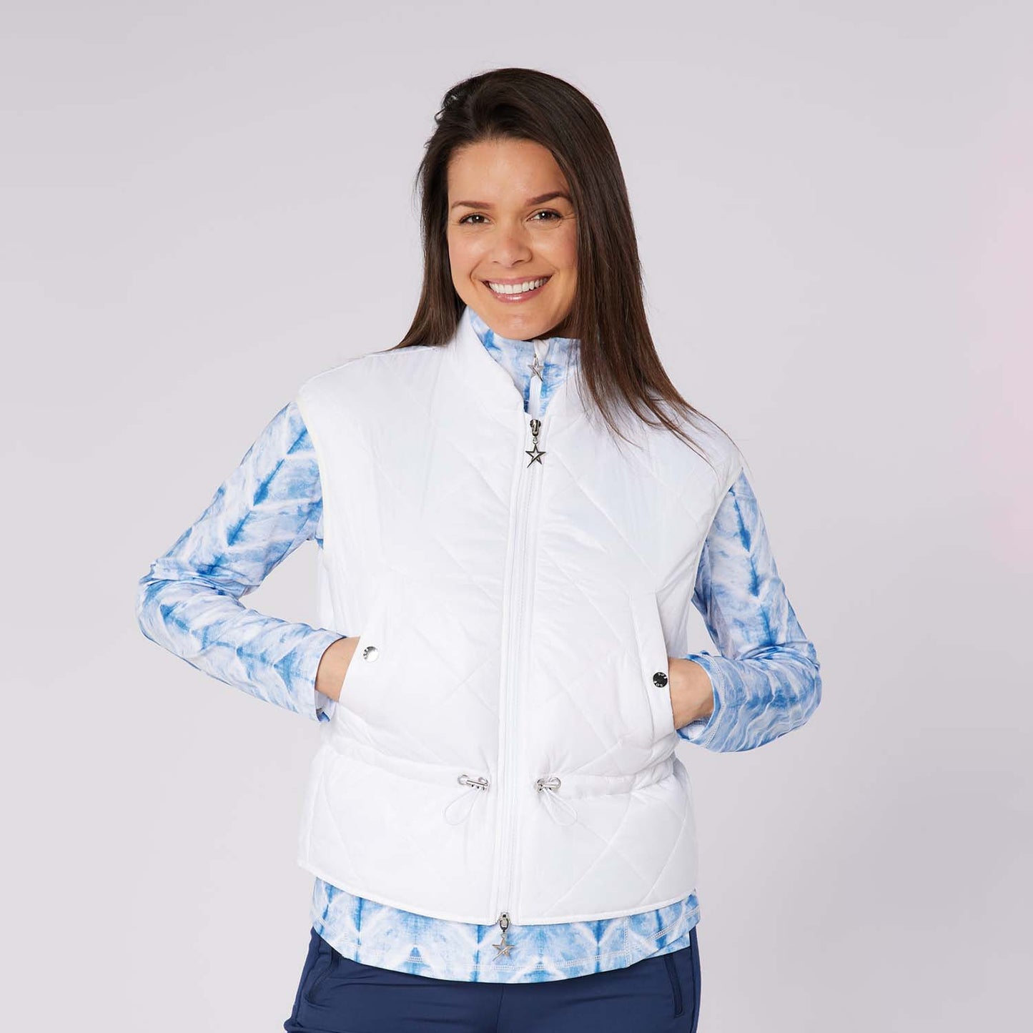 Swing Out Sister Ladies Lightweight Gilet with Contemporary Style & Flattering Silhouette