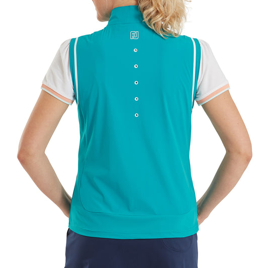 FootJoy Ladies Ultra Lightweight & Packable Gilet with Water Resistant Finish