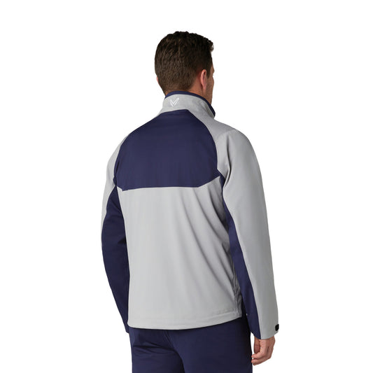 Callaway Mens Waterproof Jacket with Contrast Panels and 1 Year Warranty