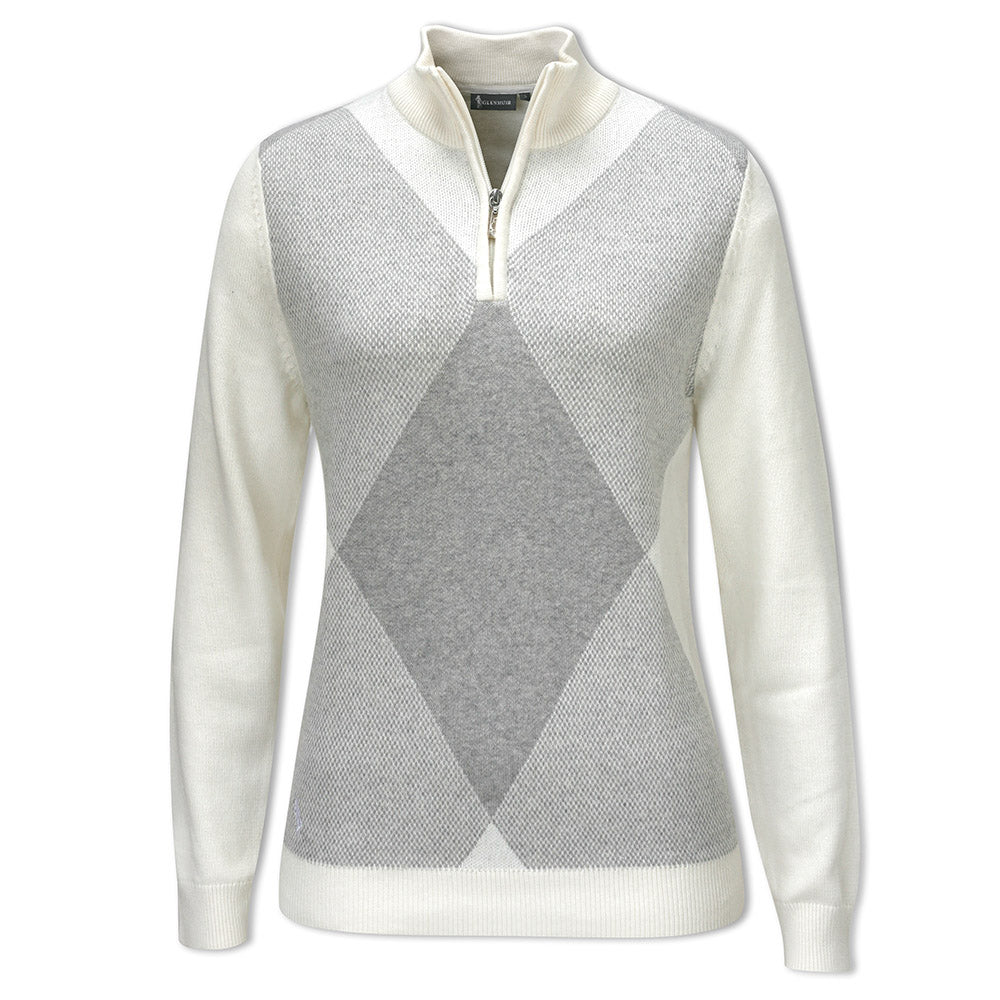 Grey Marl, Pure Cashmere V Neck Sweater