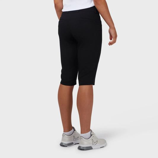 Callaway Ladies Caviar Black Pull-On City Short