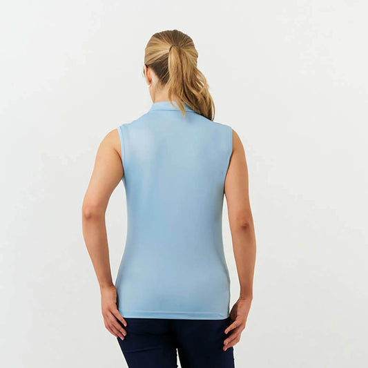 Pure Golf Ladies Silky Soft Sleeveless Polo