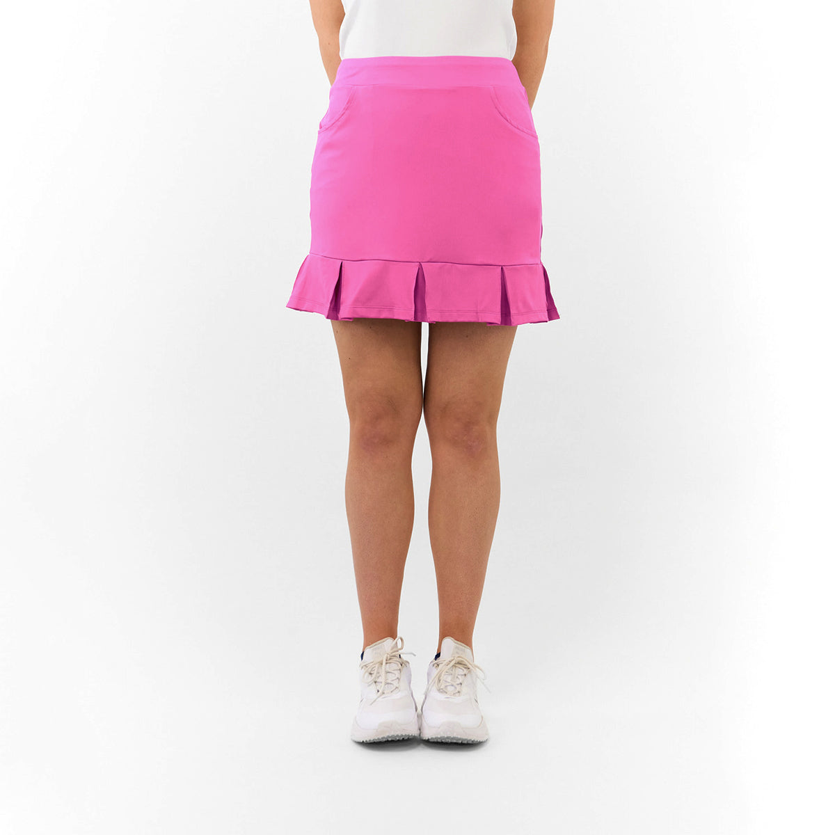 Pure Golf Ladies Pull-On Skort with Kick Pleats