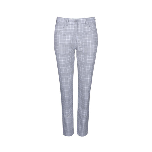 Glenmuir Ladies Houndstooth Plaid Performance Trousers
