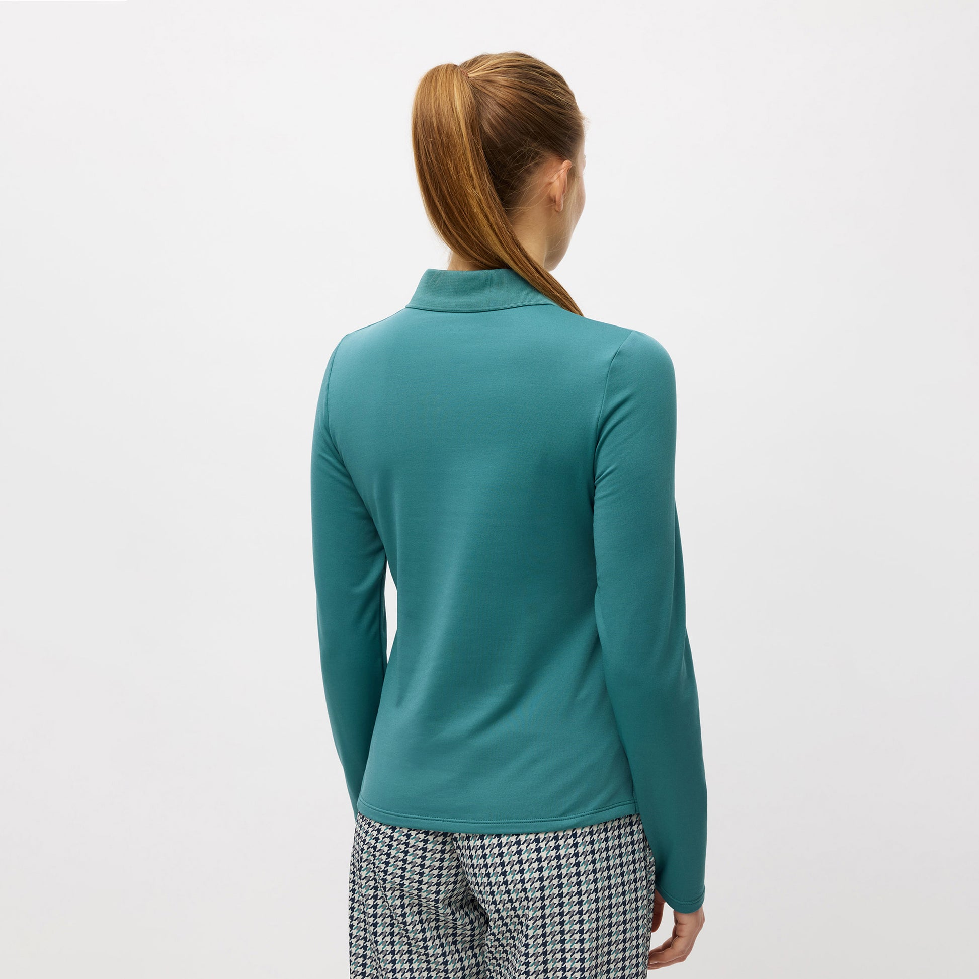 Rohnisch Ladies Brushed Back Polo - Refined Comfort for Crisp Fairway Days