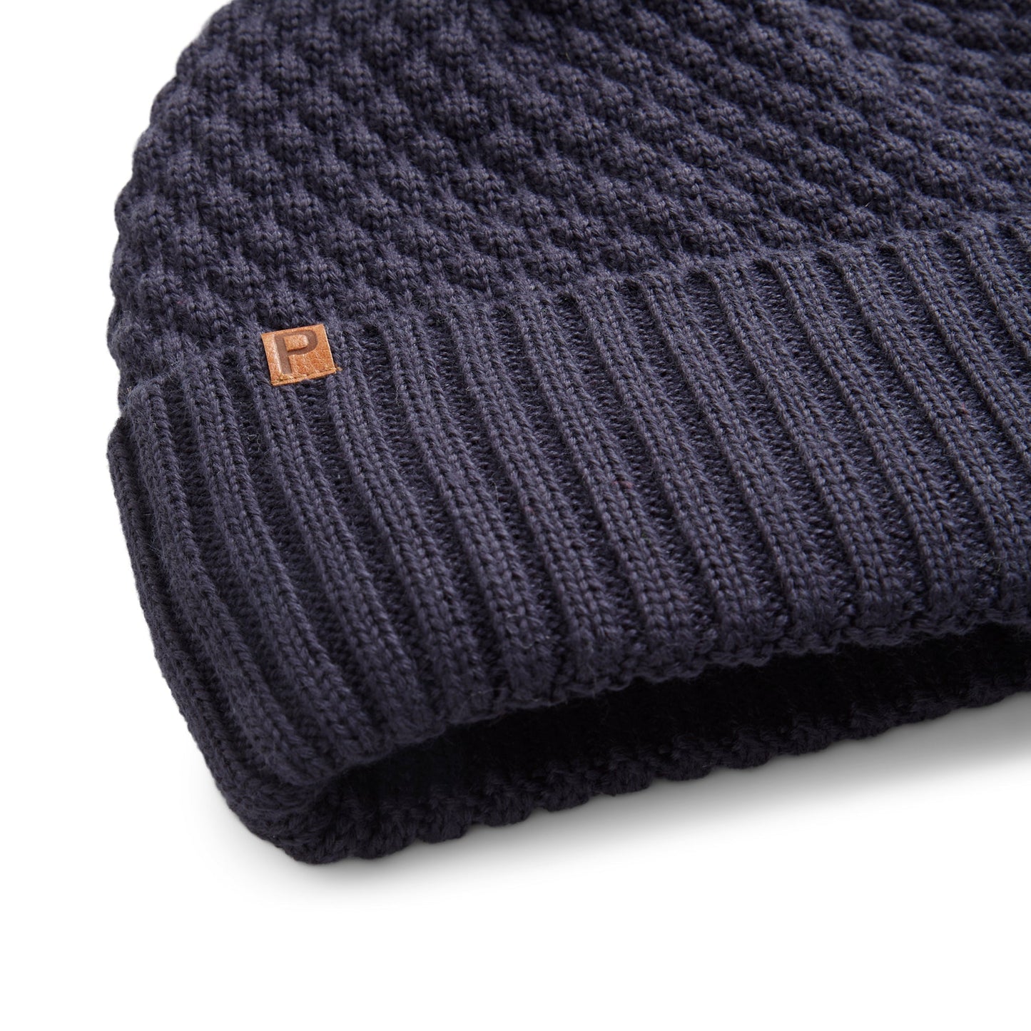 Puma Ladies Fleece Lined Navy Bobble Hat