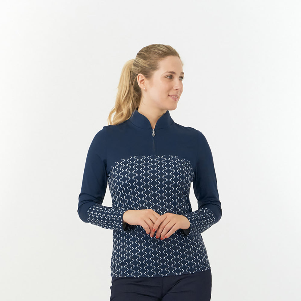 Pure Ladies Long Sleeve Mid-layer Golf Top